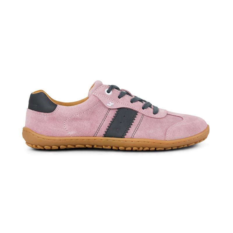 Koel Ila Suede 3.0 Pink Barfuß-Sneaker für Erwachsene