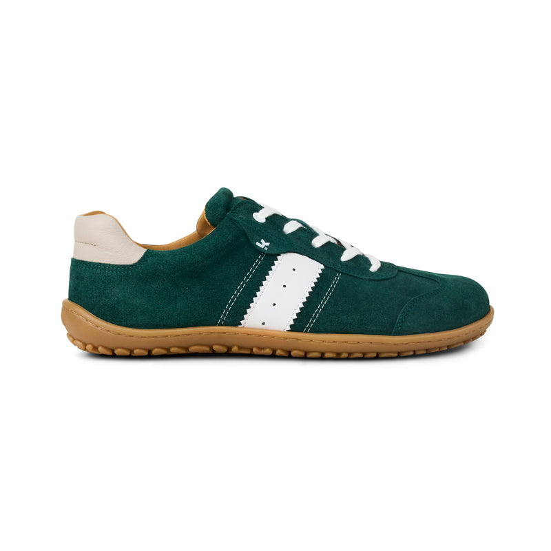 Koel Ilo Suede 3.0 Green Barfuß-Sneaker aus Nappa- und Veloursleder