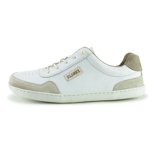 Klassischer Barfußschuh Doghammer Terrar Classic Offwhite mit breiter Zehenbox