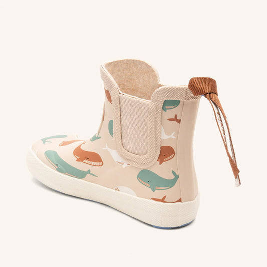 Kinder-Barfuß-Gummistiefel Bisgaard Rubber Whale aus Naturkautschuk