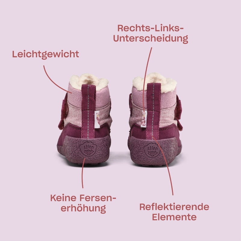 Affenzahn Schneestiefel Vegan Snuggy Elefant