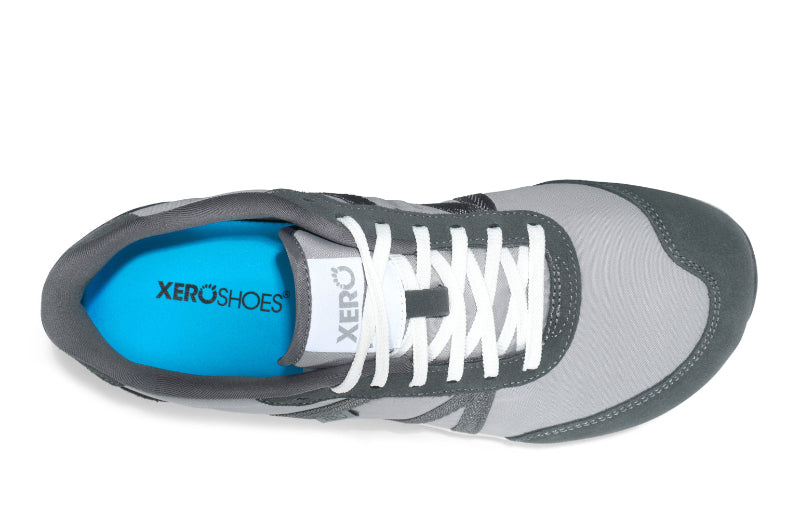 Nylon-Obermaterial mit Wildleder-Overlays des Xero Shoes Wynn