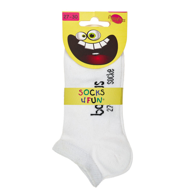 3er-Pack Kinder-Sneaker-Socken aus Bambus-Viskose