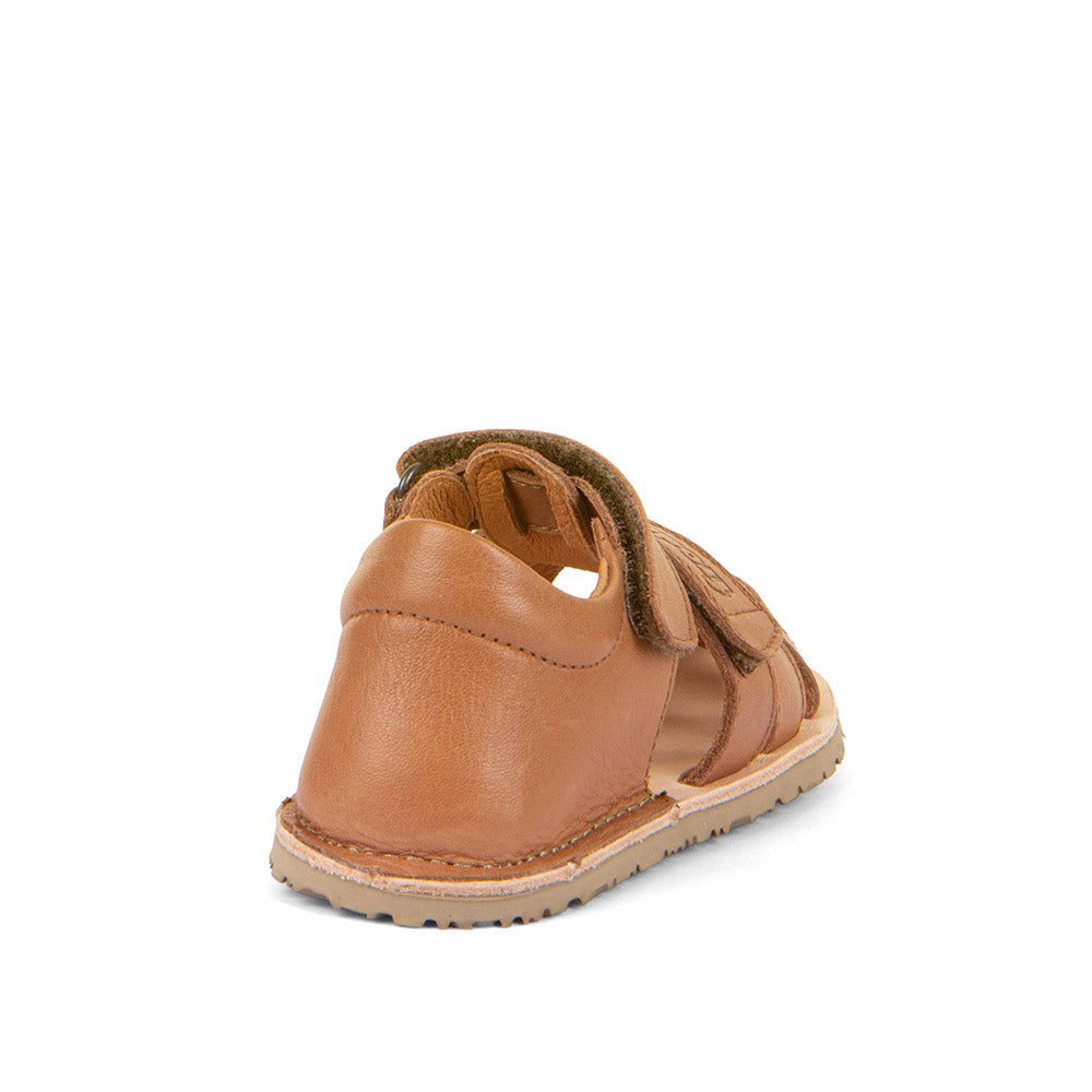FRODDO Barefoot Flexy F Brown – extra flexible Barfuß-Sandale aus Leder