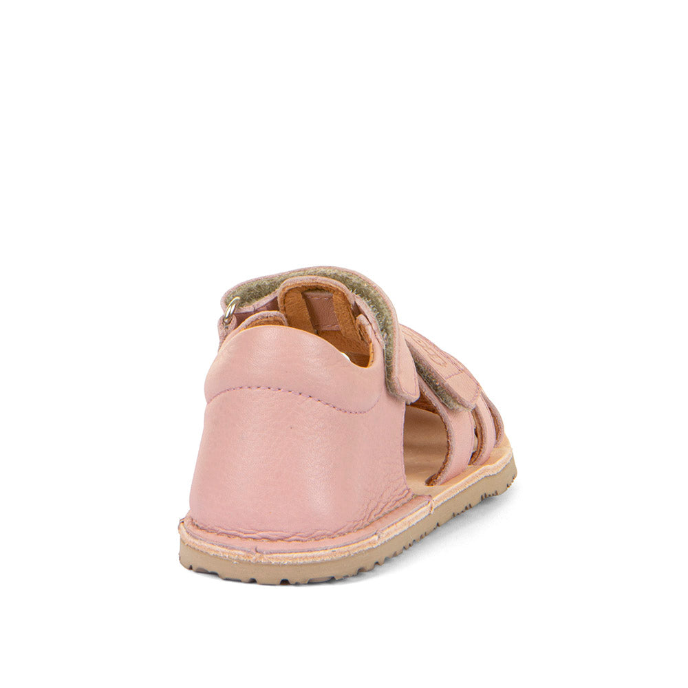 FRODDO Barefoot Flexy F Pink – extra flexible Barfuß-Sandale aus Leder