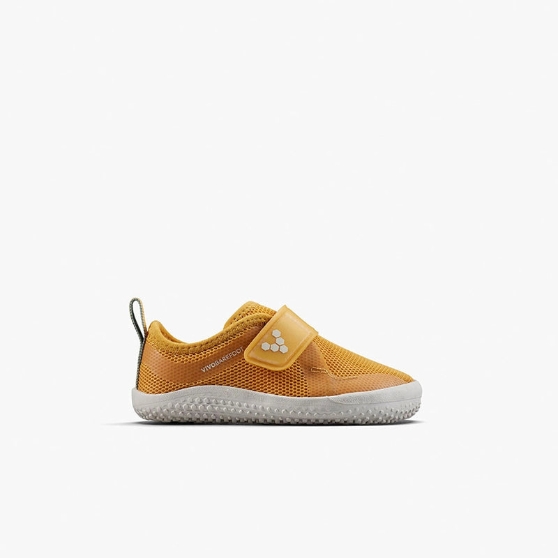 Vivobarefoot Primus Kids Seitenansicht gelb