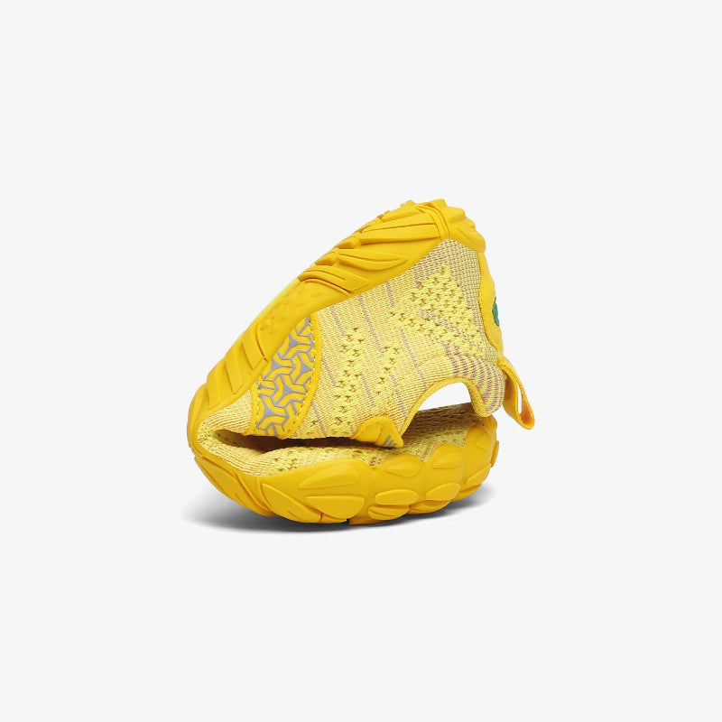 Saguaro Kids Free I Yellow – leichter Barfuß-Sportschuh