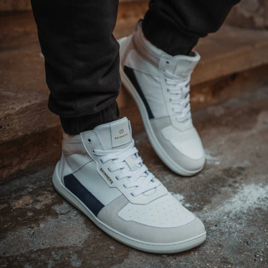 Skinners Oldschooler High Top Green / White
