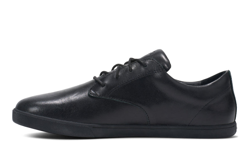 Hochwertiges Glattleder des Xero Shoes Glenn Dress Black