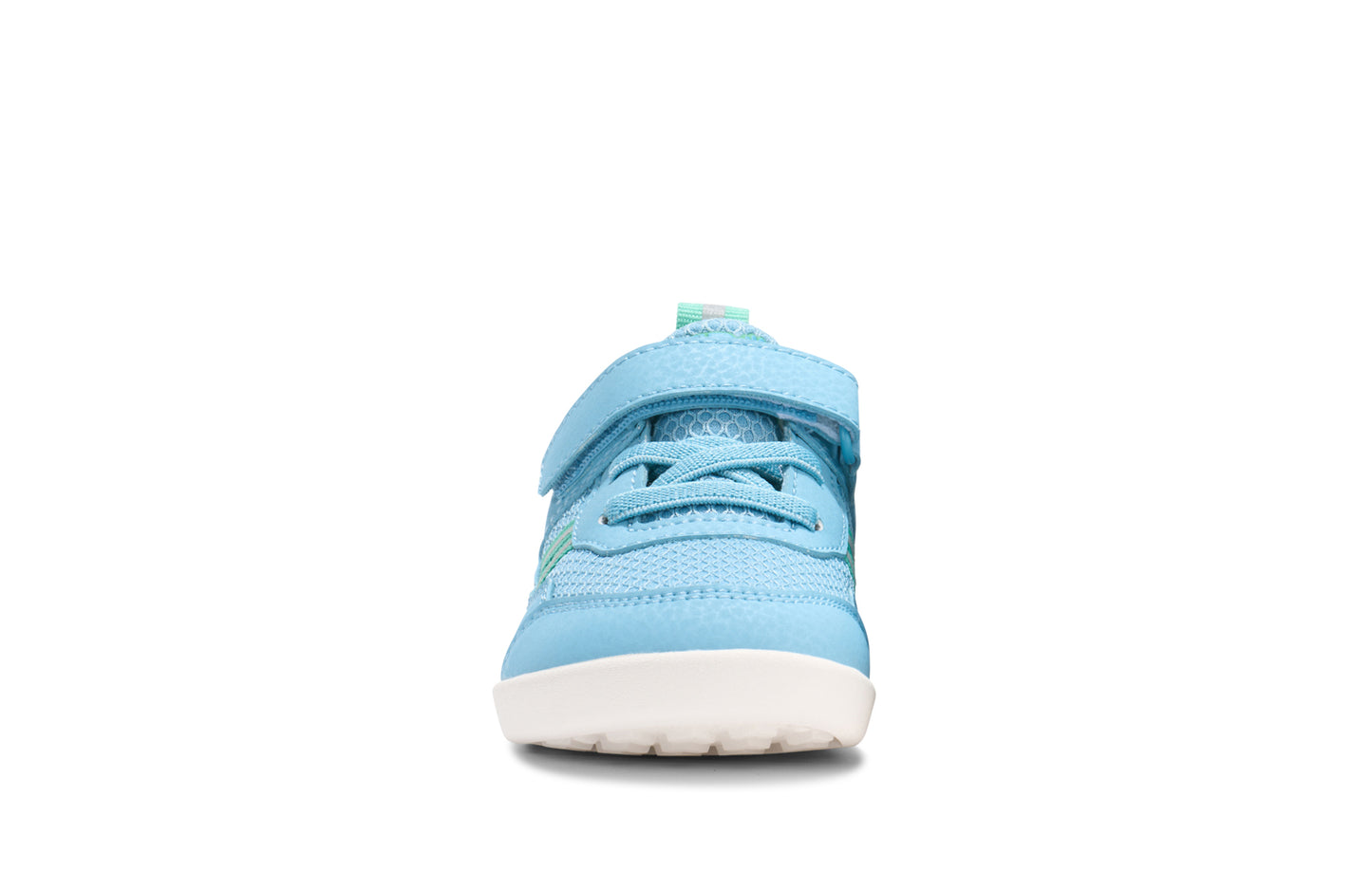 Bungee-Schnürsenkel und Klettverschluss des Xero Shoes Prio Little Kids