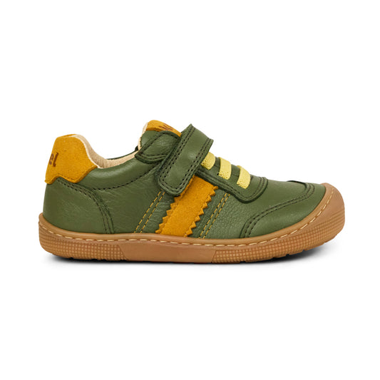 Stylischer Kinder-Barfußschuh Koel Dylan Leather Green