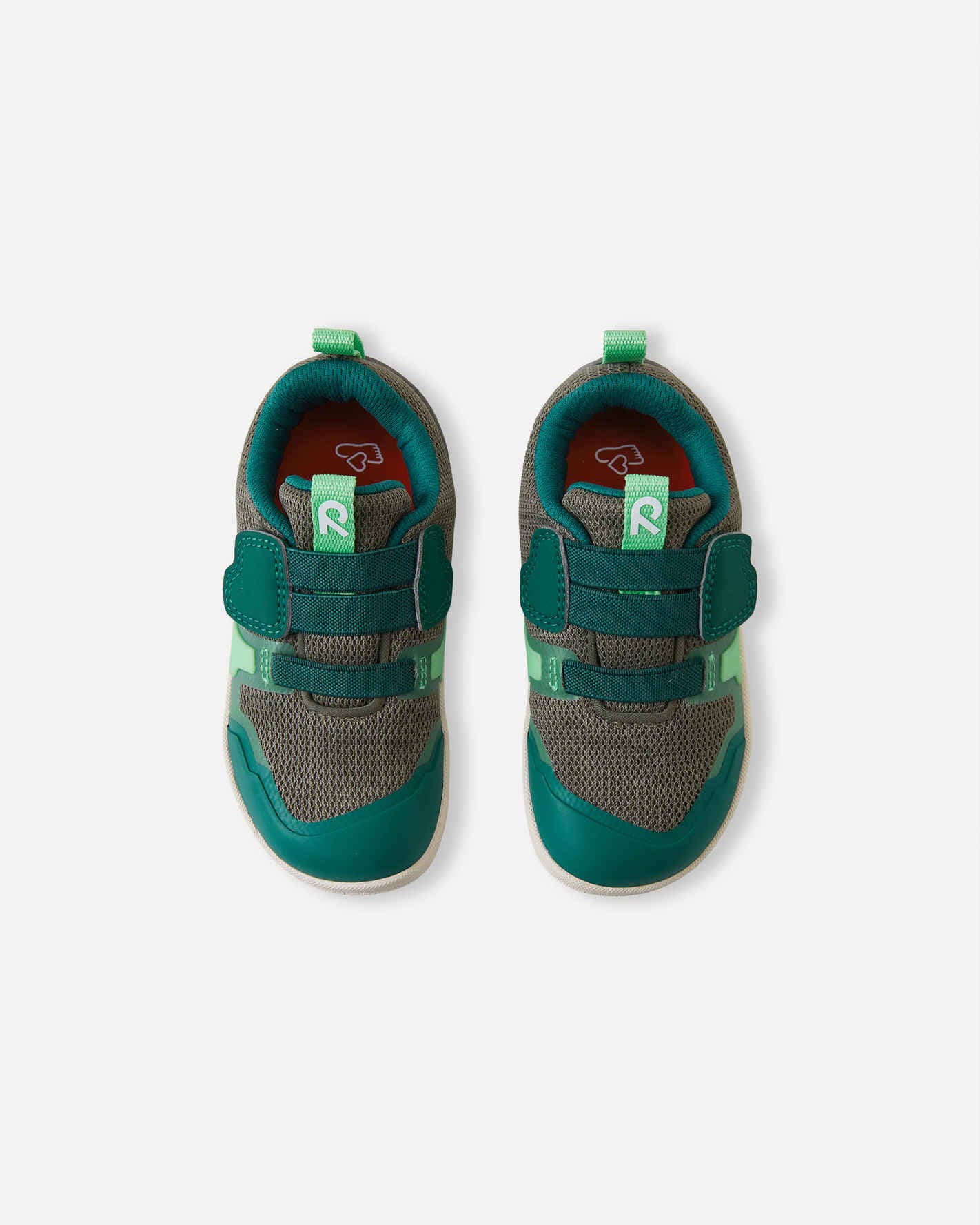 Reima Tepastelu Greyish Green – wetterfester Barfuß-Sneaker