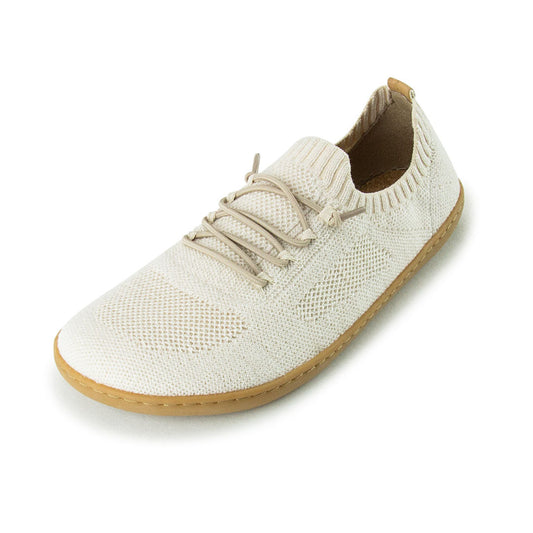 Doghammer Terrar Knit Papyrus Barfußschuh aus gestrickter Merinowolle