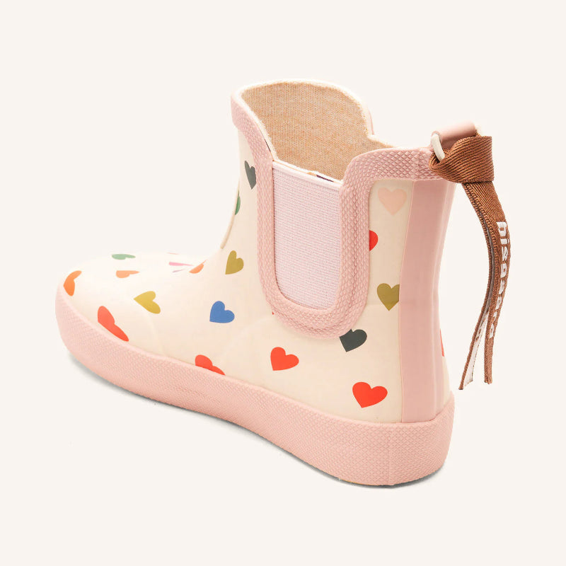 Kinder-Barfuß-Gummistiefel Bisgaard Rubber Love aus Naturkautschuk