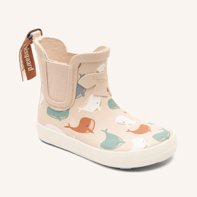Bisgaard barefoot Rubber Whale wasserdichter Barfuß-Gummistiefel für Kinder
