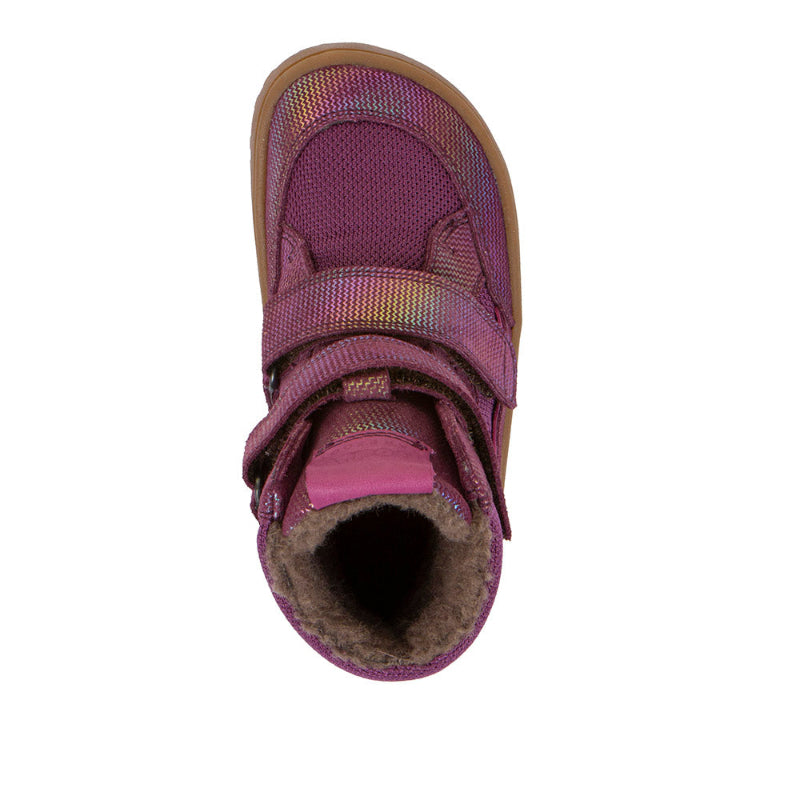 Froddo Barefoot Tex Winter Multicolor - Hohe wasserdichte Barfuß-Winterstiefel