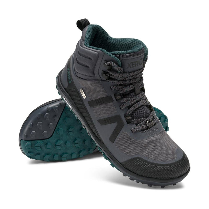 Xero Shoes Scrambler Mid II WP Asphalt Sea Moss