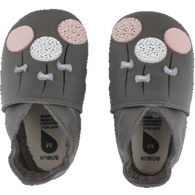 Bobux Soft Soles Balloons Grey