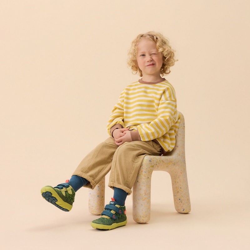 Affenzahn Übergangsschuh Knit Happy Raupe