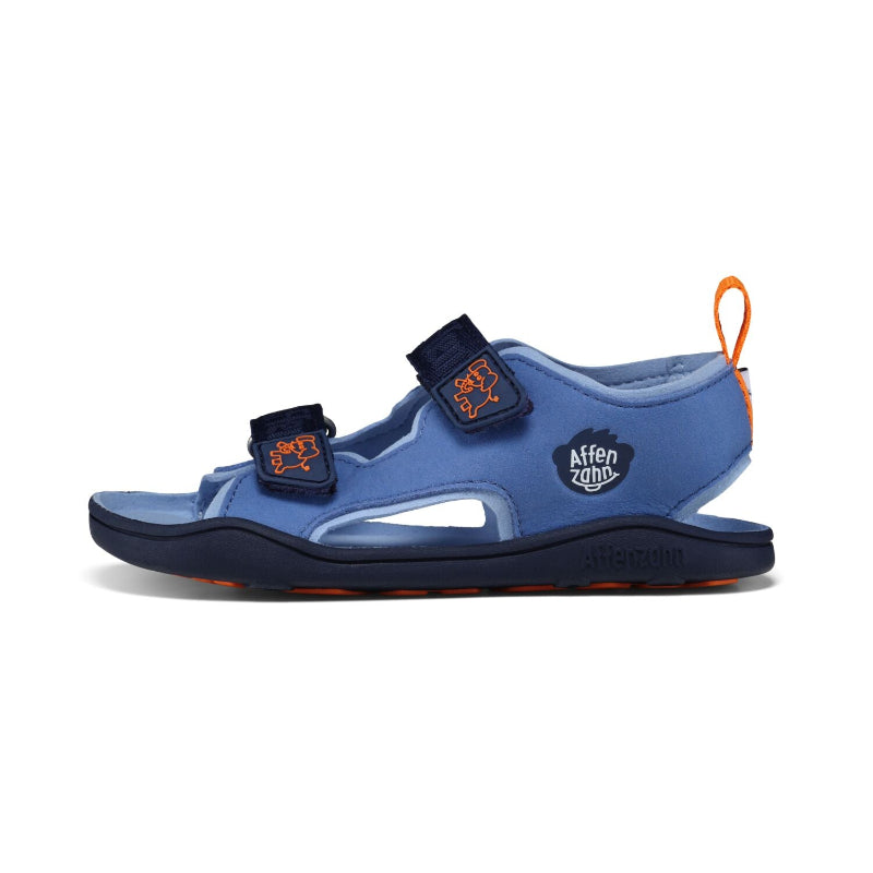 Affenzahn Sandale Vegan Airy Elefant - vegan, Bio-Baumwolle, Bloom Foam, Barfußsandalen Kinder, Klett