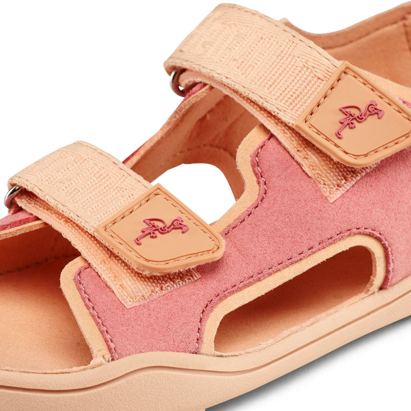 Affenzahn Sandale Vegan Airy Flamingo - vegan, Bio-Baumwolle, Bloom Foam, Barfußsandalen Kinder
klett