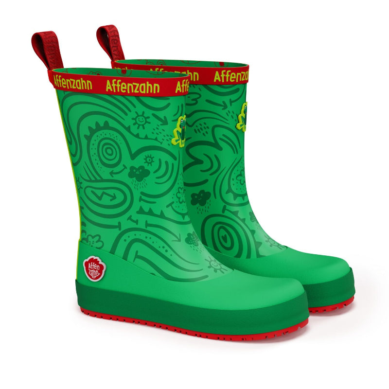 Affenzahn Vegan Plashy Barfuß-Gummistiefel für Kinder