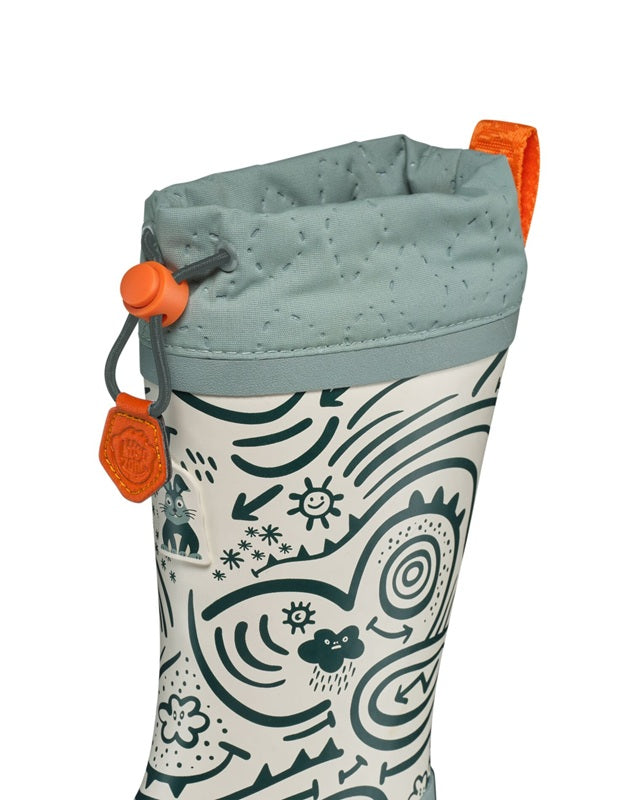 Affenzahn Puddly Hase wasserdichter Barfuß-Gummistiefel