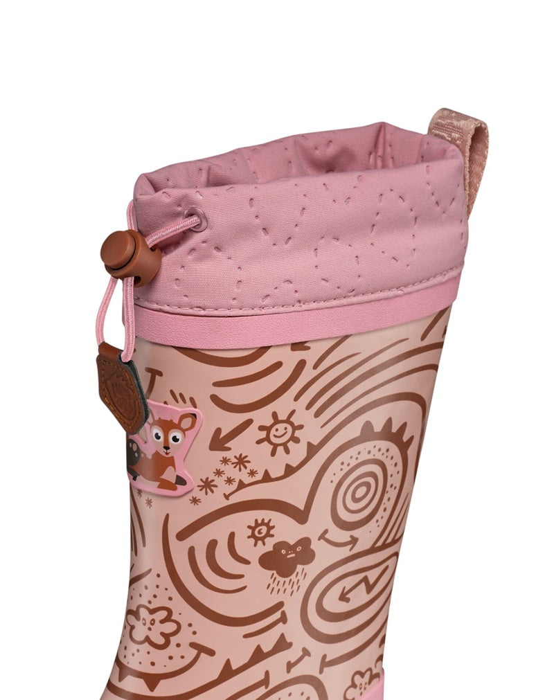 Affenzahn Puddly Reh wasserdichter Barfuß-Gummistiefel