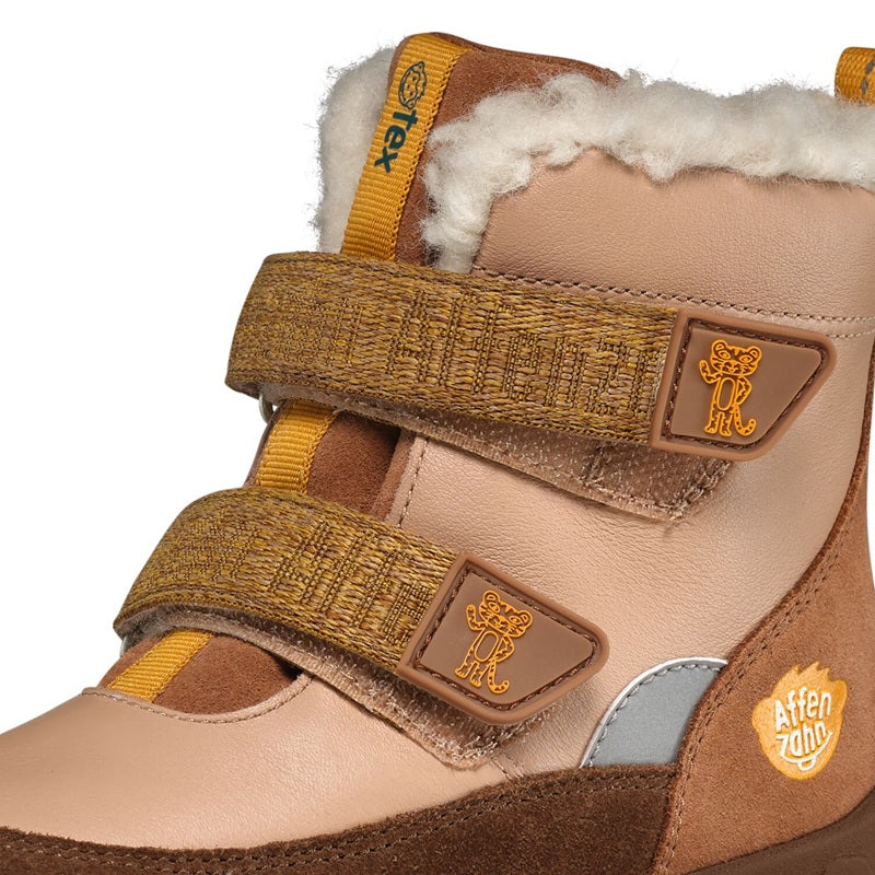 Affenzahn Winterstiefel Leder Winty Tiger
