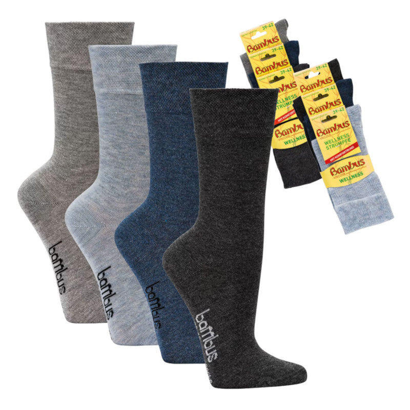 Bambus Socken 3er Pack Melange