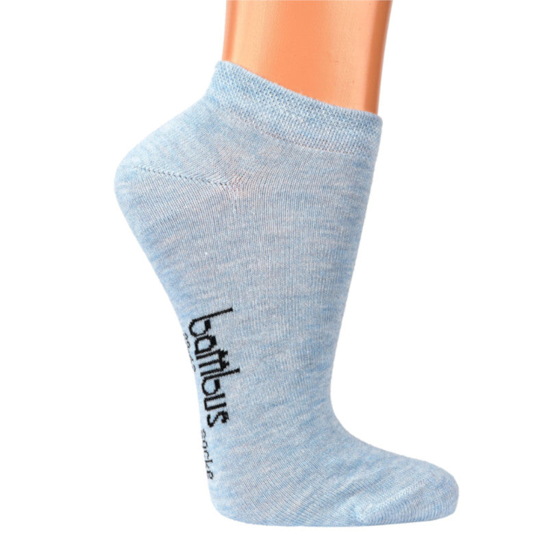 3er-Pack Wellness-Sneaker-Socken aus Bambus-Viskose Melange