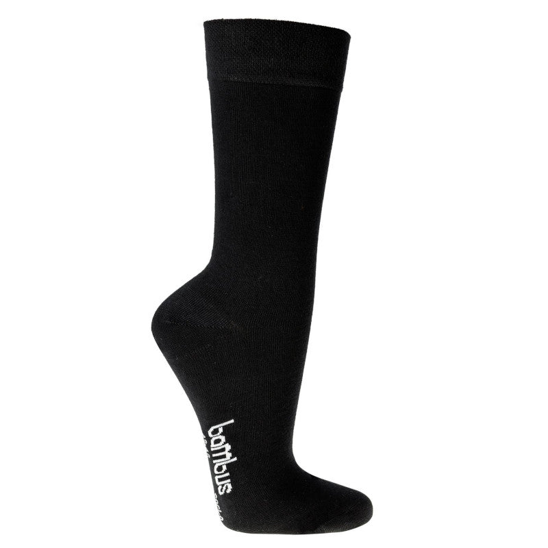 Bambus Socken 3er Pack Schwarz