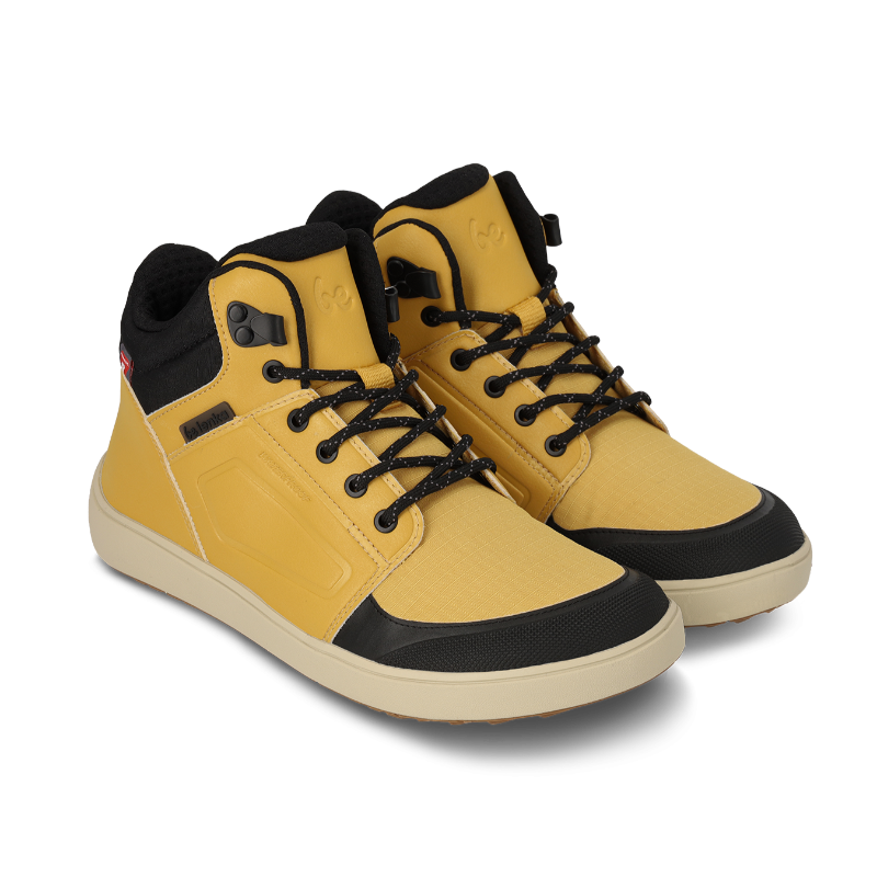 Be Lenka ArcticEdge Mustard Winter Barfußschuh