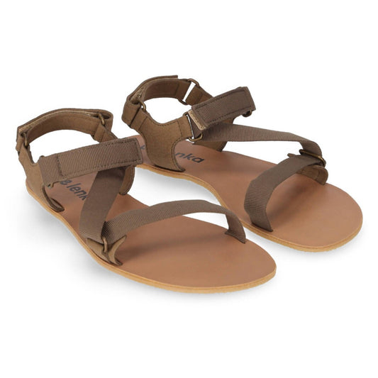 Be Lenka Flexi Olive Green Barfußsandale