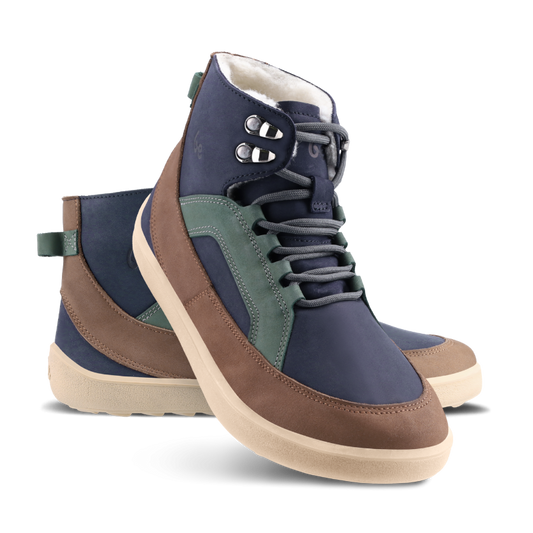 Be Lenka York Navy Brown Beige Winterboot