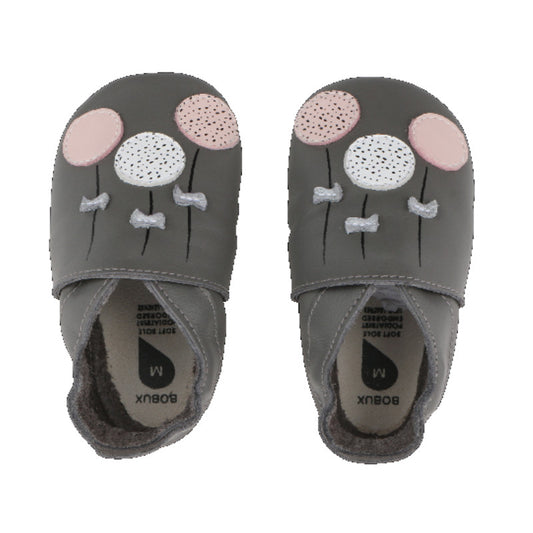BOBUX Soft Soles Balloons Grey
