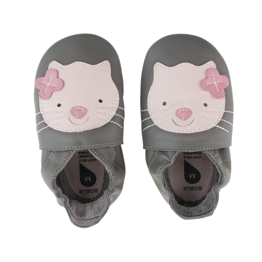 Bobux Soft Soles Grey Kitten