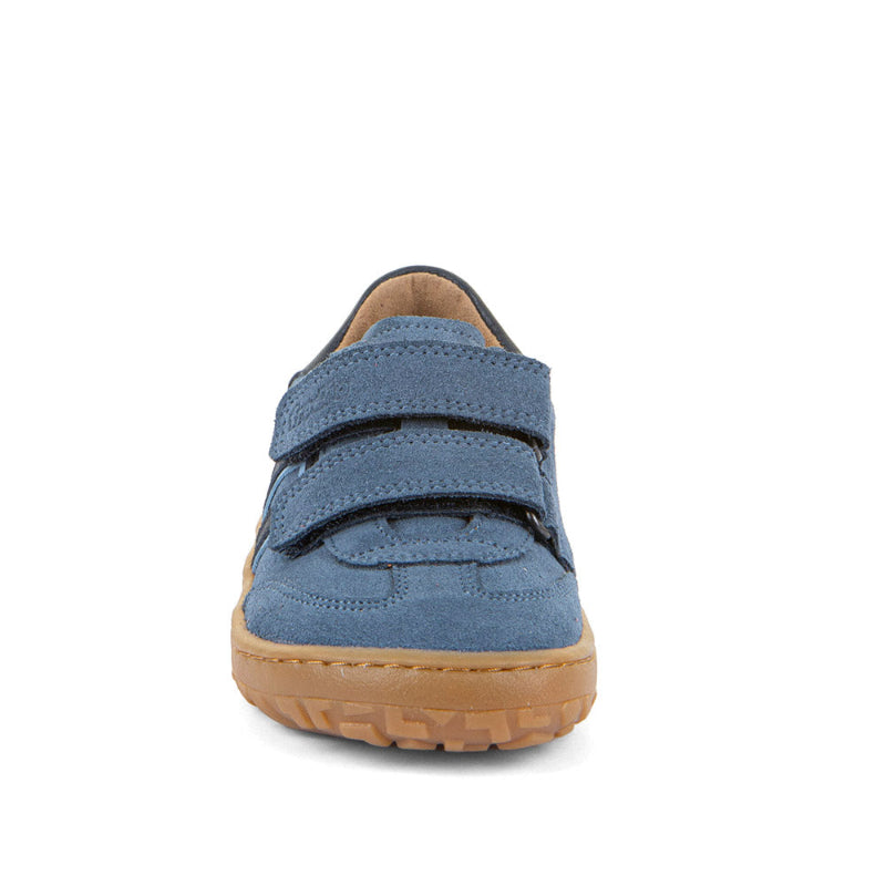 FRODDO Barefoot F-Motion Denim – sportlicher Barfuß-Ledersneaker