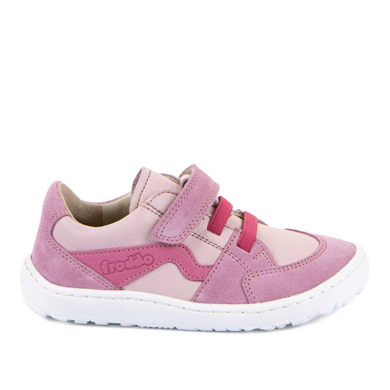 FRODDO Barefoot River Fuxia / Pink – flexibler Barfuß-Ledersneaker