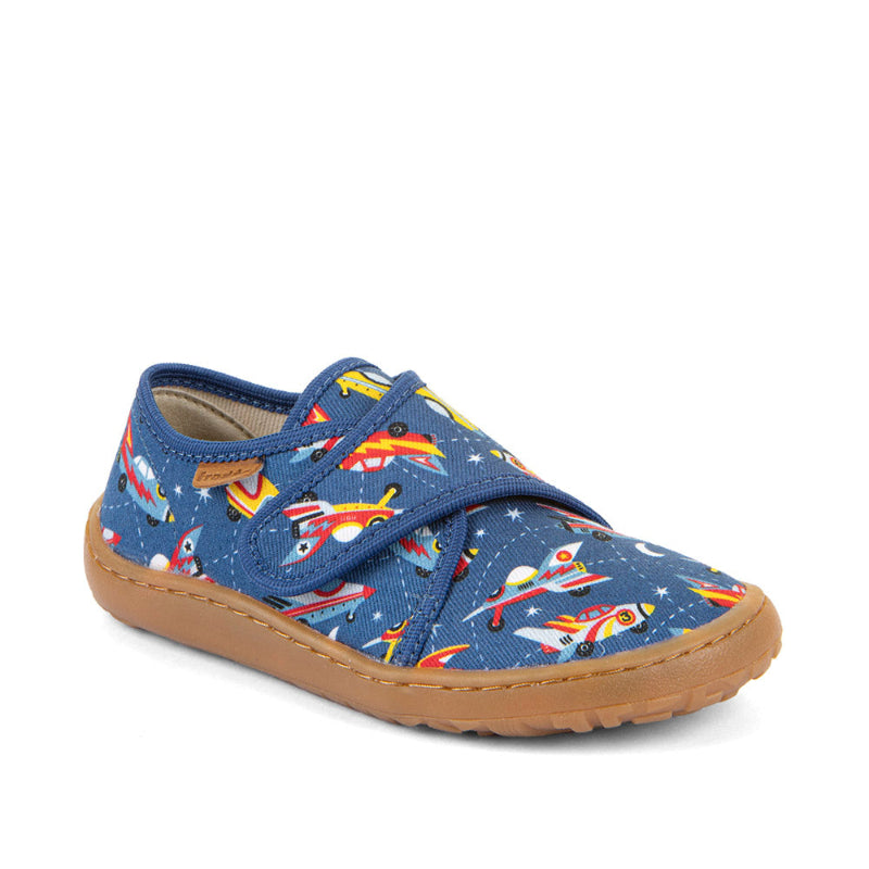 Froddo Slippers Blue Electric Barfuß-Hausschuh für Kinder