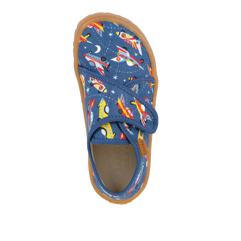 FRODDO Slippers Blue Electric – bequemer Barfuß-Hausschuh