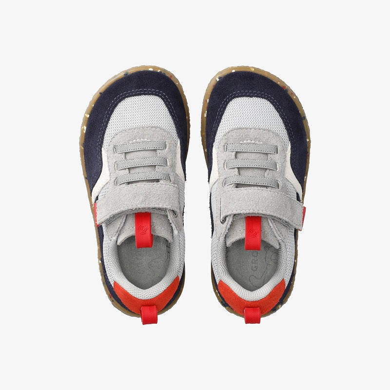 GROUNDIES Lou 2.0 Kids Light Grey / Red