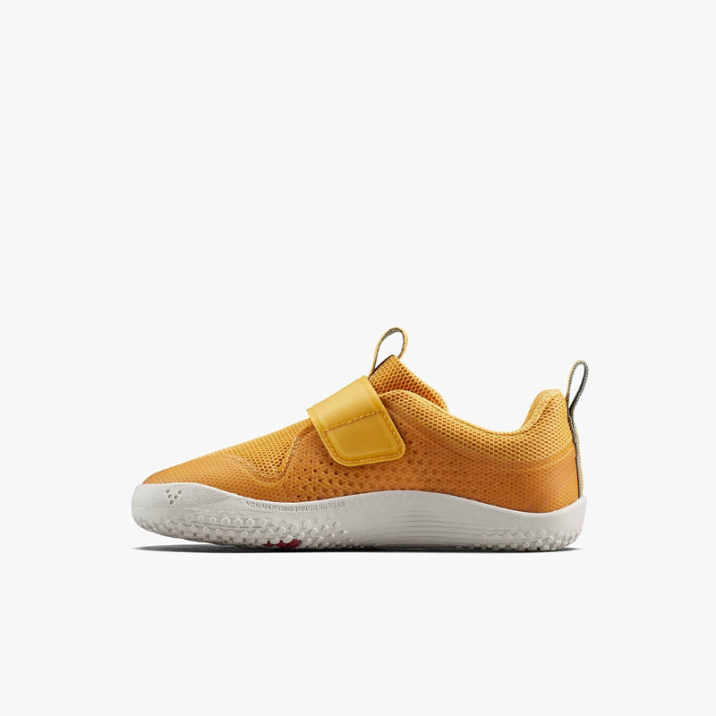 Vivobarefoot Primus Kids Seitenansicht gelb
