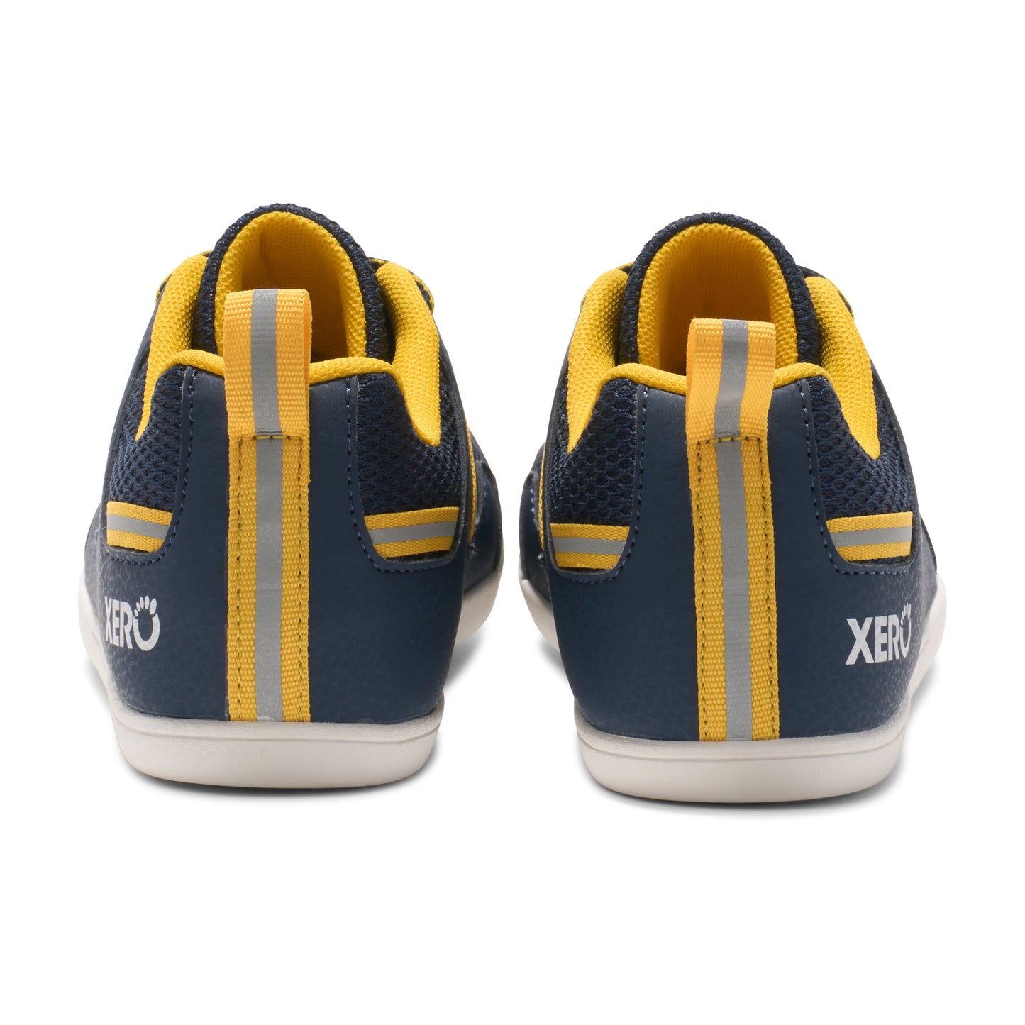 XERO SHOES Prio Big Kids Dress Blues / Spectra Yellow – Barfußschuh für aktive Kinder
