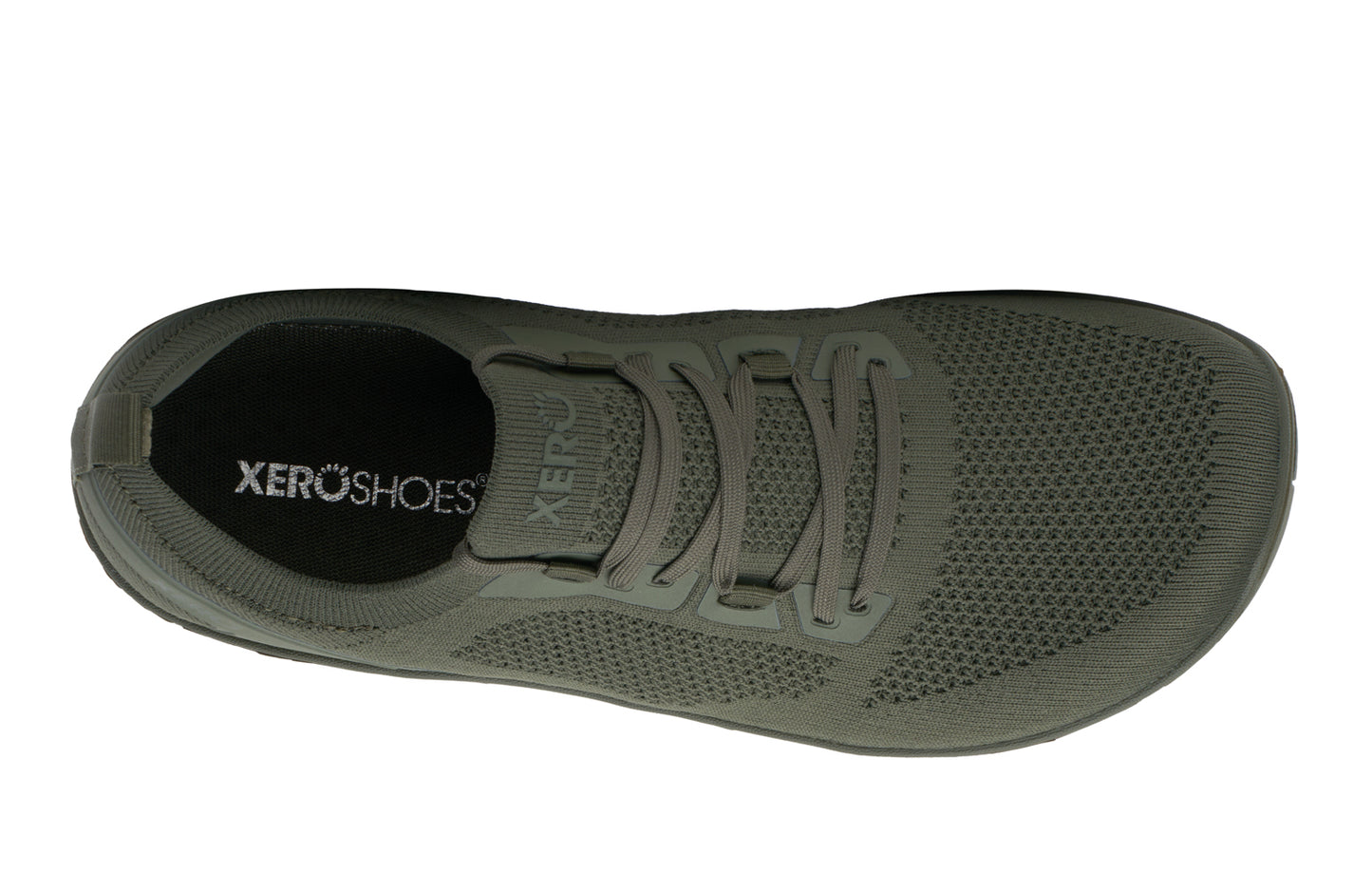 XERO SHOES Nexus Knit Army Green – leichter Barfuß-Sneaker