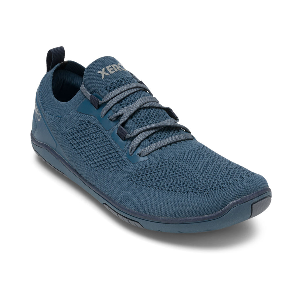 Xero Shoes Nexus Knit Orion Blue Barfuß-Sneaker aus 3D-Strick