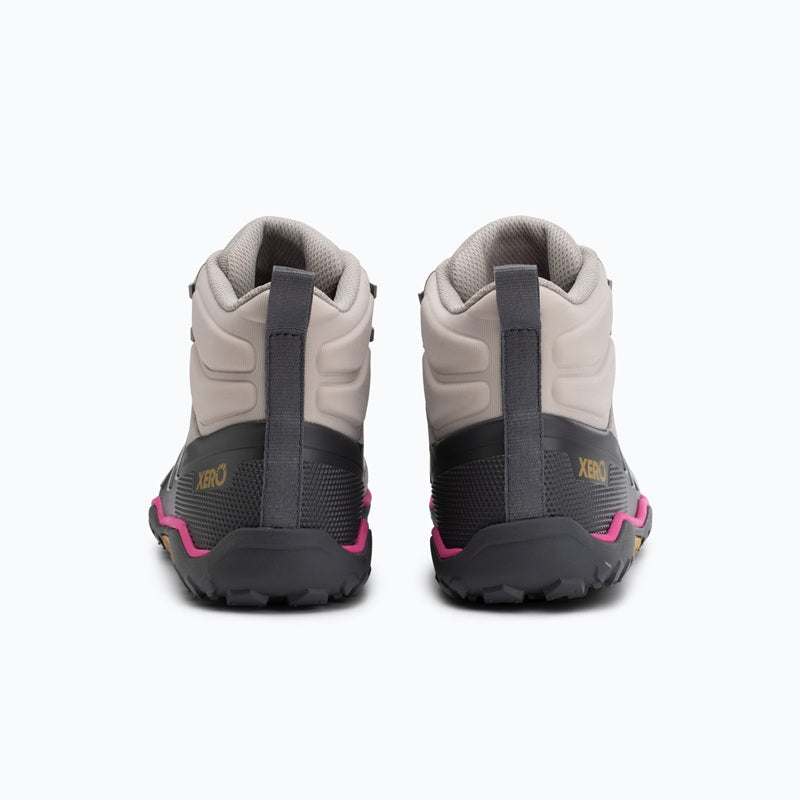 XERO SHOES Scrambler Trail Mid WP Women Dove / Fuchsia Purple