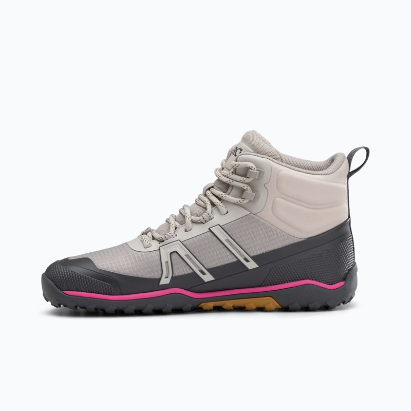 XERO SHOES Scrambler Trail Mid WP Women Dove / Fuchsia Purple