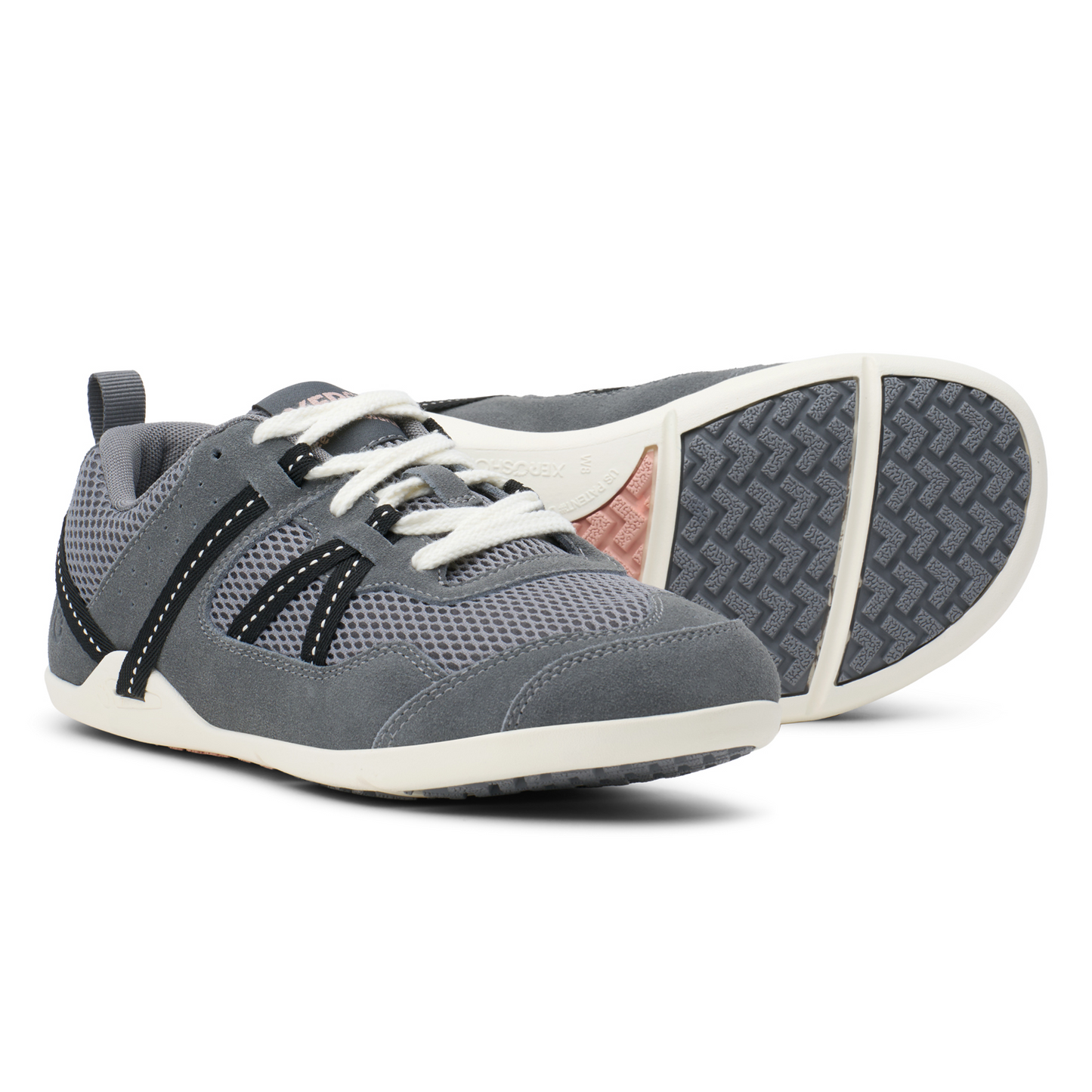 Xero Shoes Prio Steel Gray sportlicher Barfußschuh für Training und Alltag