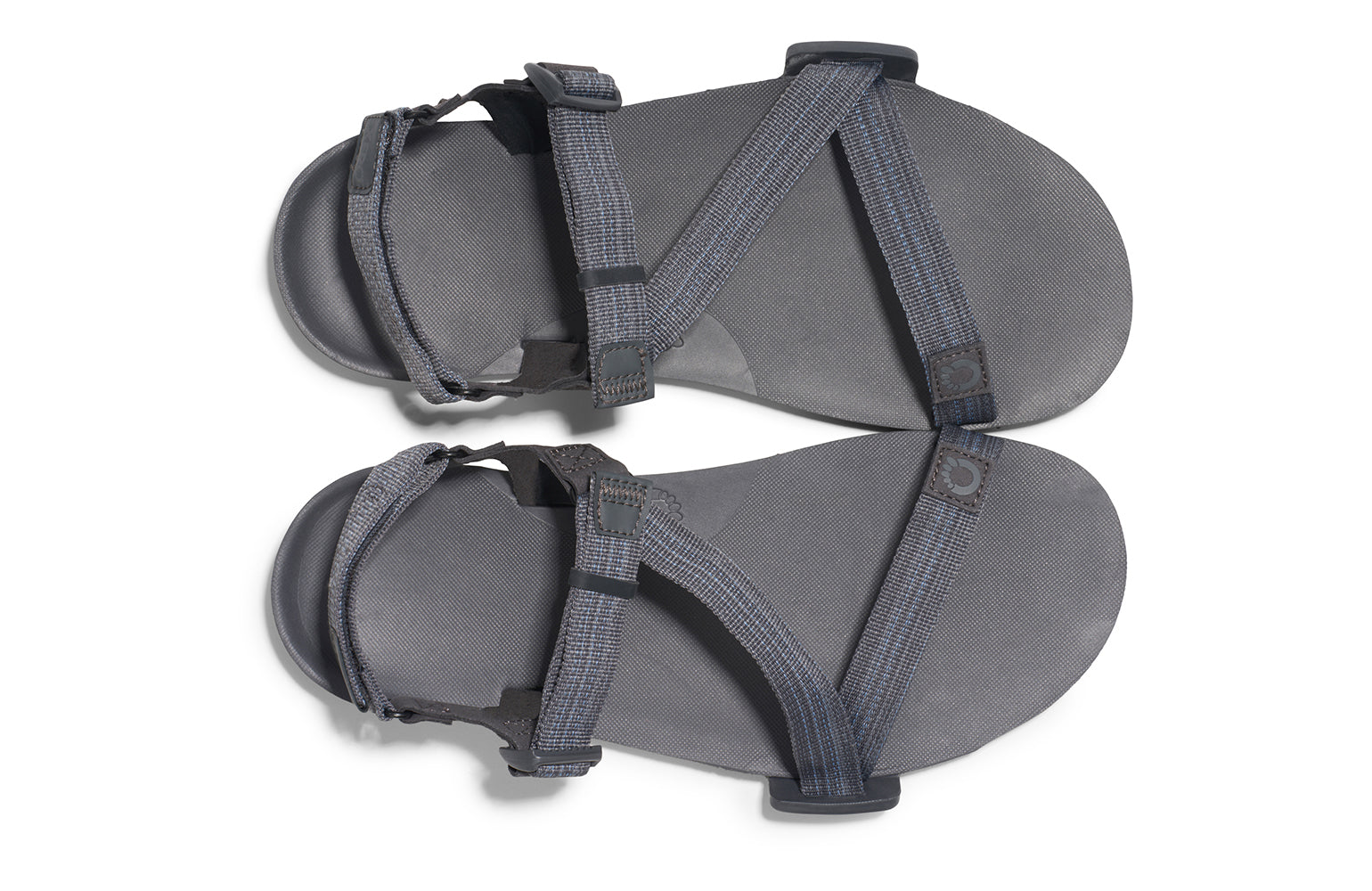 Schnell trocknendes Gurtband der Xero Shoes Z-Trail EV Steel Gray